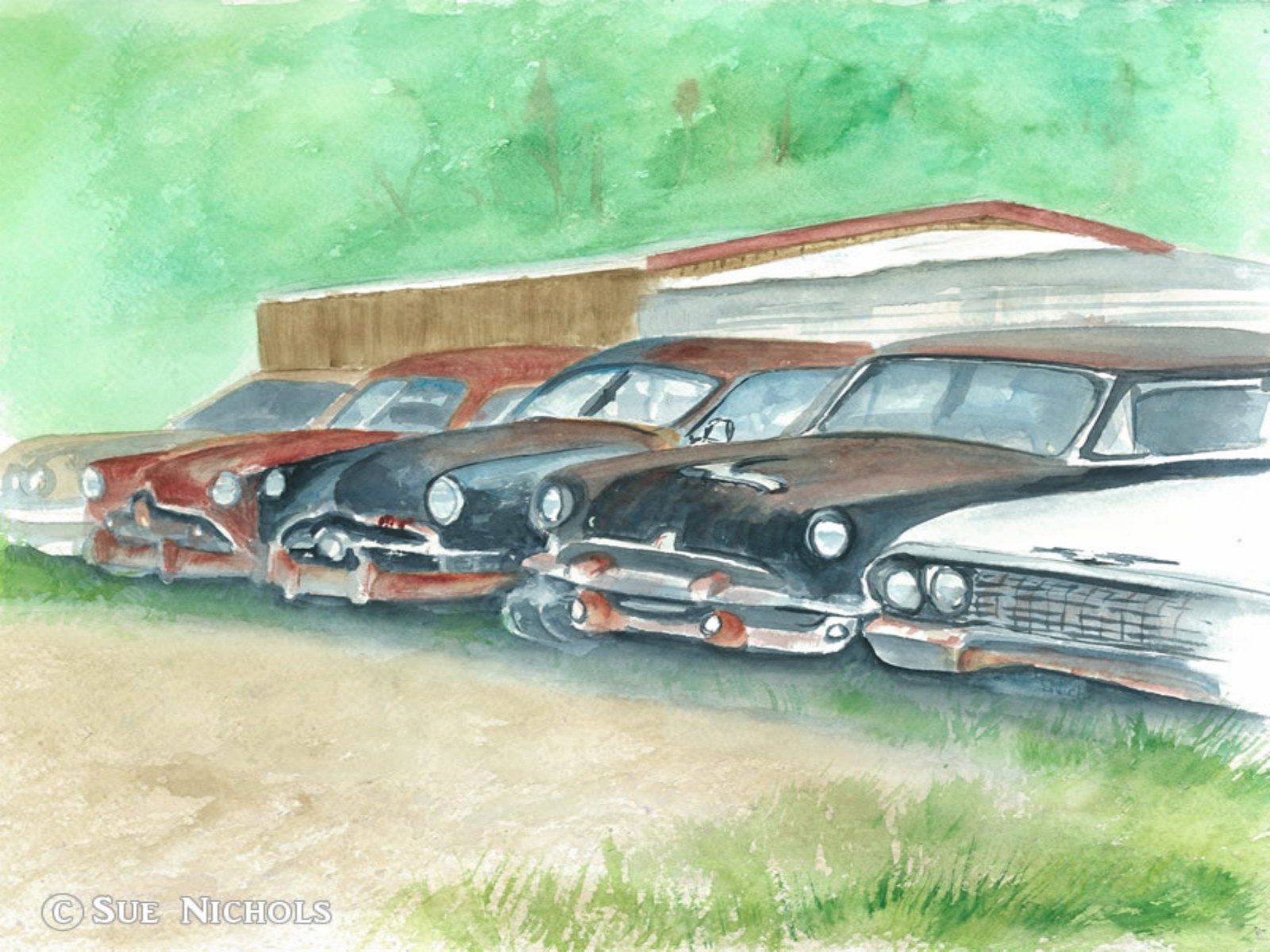 5 vintage autos 1