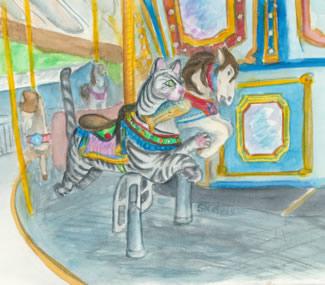 Carousel Cat